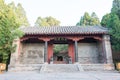 Songyang Academy in Dengfeng, Henan, China. It is part of UNESCO World Heritage Site - Historic Monuments of Dengfeng.