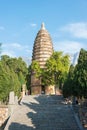 Songyue Pagoda in Dengfeng, Henan, China. It is part of UNESCO World Heritage Site - Historic Monuments of Dengfeng in "The