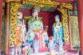 Statues at Zhongyue Temple in Dengfeng, Henan, China.