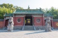 Yongtai Temple. a famous historic site in Dengfeng, Henan, China.