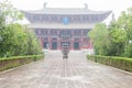 Zhang Xun Temple at Shangqiu Ancient City. a famous historic site in Shangqiu, Henan, China. Royalty Free Stock Photo