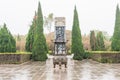 Zhang Xun Tomb at Zhang Xun Temple in Shangqiu Ancient City. a famous historic site in Shangqiu, Henan, China. Royalty Free Stock Photo