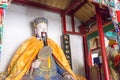 Statue of Zhuge Liang at Nanyang Memorial Temple of Wuhou (Nanyang Wuhouci). a famous historic site in Nanyang, Henan,