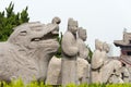 Yongzhao Tomb. The Imperial Tombs in the Northtern Song Dynasty. a famous historic site in Gongyi, Henan, China.