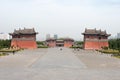 Yongzhao Tomb. The Imperial Tombs in the Northtern Song Dynasty. a famous historic site in Gongyi, Henan, China.