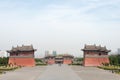 Yongzhao Tomb. The Imperial Tombs in the Northtern Song Dynasty. a famous historic site in Gongyi, Henan, China.