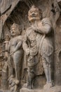 Henan, China`s famous tourist attraction, Longmen Grottoes, Luoyang.