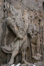 Henan, China`s famous tourist attraction, Longmen Grottoes, Luoyang.