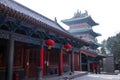 Henan, China`s famous tourist attraction, Shaolin Temple, Songshan.