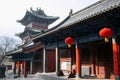 Henan, China`s famous tourist attraction, Shaolin Temple, Songshan. Royalty Free Stock Photo