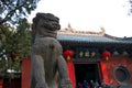 Henan, China`s famous tourist attraction, Shaolin Temple, Songshan.