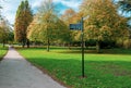 Autumn in Blaise Castle park in Bristol