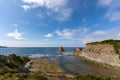 Hendaye, Basque Country, France - Les Deux Jumeaux Royalty Free Stock Photo