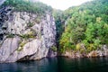 Hengjanefossen waterfall Lysefjord