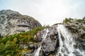 Hengjanefossen waterfall Lysefjord