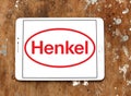 Henkel chemicals company logo Royalty Free Stock Photo