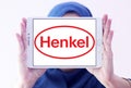 Henkel chemicals company logo Royalty Free Stock Photo