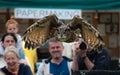 Eurasian Eagle Owl in Flight