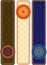 Henna Banners with mandala