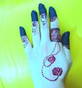 Henna designs mehndirise petals motives