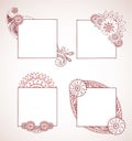 Henna Frames