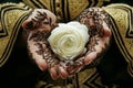 Henna hands Royalty Free Stock Photo