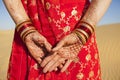 Henna Hands and Bangles.