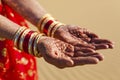 Henna Hands and Bangles.