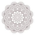 Henna paisley mehndi tattoo doodle seamless vector pattern