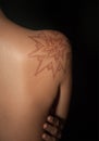Henna Shoulder