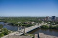 Hennepin Ave Bridge, Minneapolis Royalty Free Stock Photo