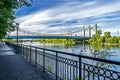 Hennepin Avenue Bridge in Minneapolis, Minnesota Royalty Free Stock Photo