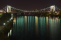 Hennepin Avenue Bridge at Night