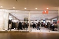 H&M store in Galeria Shopping Mall in Saint Petersburg, Russia