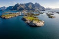 Henningsvaer Lofoten is an archipelago in the county of Nordland, Norway