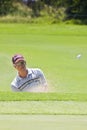 Henrik Stenson - Bunker Shot Royalty Free Stock Photo