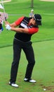 Henrik Stenson taking a Shot Royalty Free Stock Photo