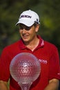 Henrik Stenson with Trophy Royalty Free Stock Photo