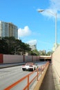 The Henry E. Kinney tunnel in Fort Lauderdale, Florida Royalty Free Stock Photo
