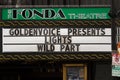 The Henry Fonda Theatre Music Venue Marquee Hollywood California