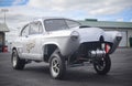 Henry J retro gasser drag racing muscle car, classic automobile Royalty Free Stock Photo