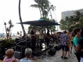 Henry Kapono band plays DukeÃ¢â¬â¢s on Sunday on Waikiki Beach