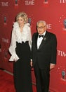 Henry Kissinger and Nancy Kissinger at the Time 100 Most Influential People Gala in NYC in 2007