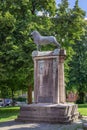 The Henry the Lion monument, Lubeck, Germany Royalty Free Stock Photo
