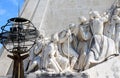 Henry the Navigator Monument and globe, Lisboa Royalty Free Stock Photo