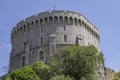 The Henry 3rd Tower located on the North West corner of the ancient Windsor Castle Royal residence in the town of Windsor in