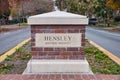 Hensley historic district in San Jose Royalty Free Stock Photo