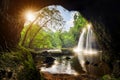 Heo Suwat Waterfall Royalty Free Stock Photo