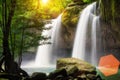 Heo Suwat Waterfall Royalty Free Stock Photo