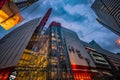 Skyscape from Hep Five, Hankyu, Osaka Prefecture, Japan